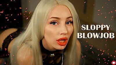 Соло русской блондинки с дилдо