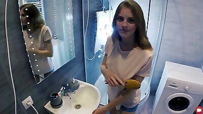 Оттрахал сестру на стиралке